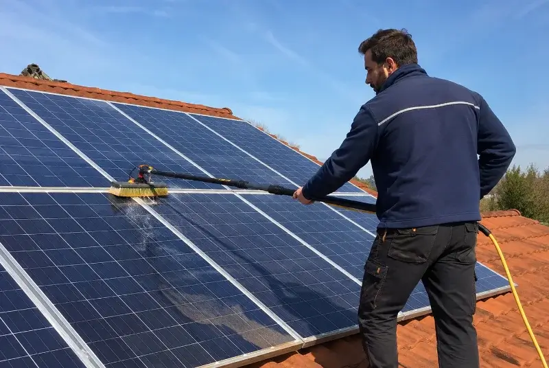 Nettoyage et entretien de panneaux solaires à Balan